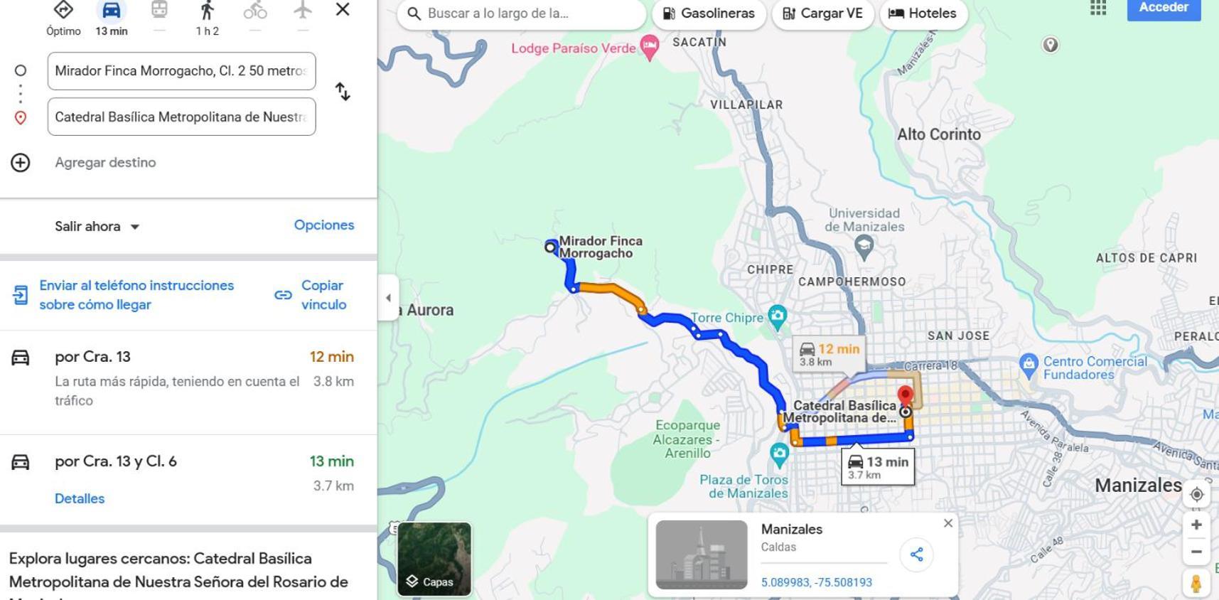 Mirador Finca Morrogacho Manizales Eksteriør billede